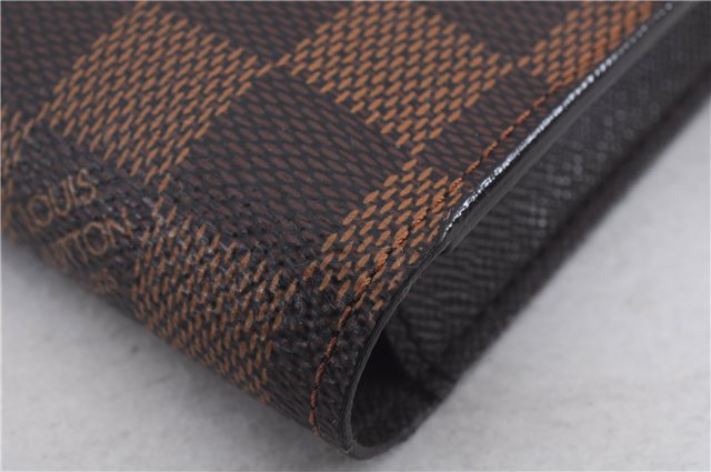 Authentic Louis Vuitton Damier Etui Cigarette Case N63024 LV 7307D