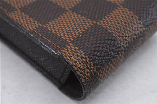 Authentic Louis Vuitton Damier Etui Cigarette Case N63024 LV 7307D