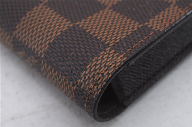 Authentic Louis Vuitton Damier Etui Cigarette Case N63024 LV 7307D