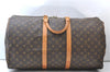 Authentic Louis Vuitton Monogram Keepall 55 Travel Boston Bag M41424 LV 7307E