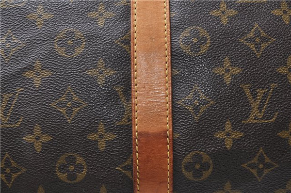 Authentic Louis Vuitton Monogram Keepall 55 Travel Boston Bag M41424 LV 7307E