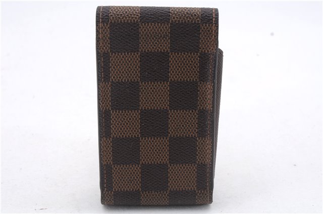 Authentic Louis Vuitton Damier Etui Cigarette Case N63024 LV 7308D