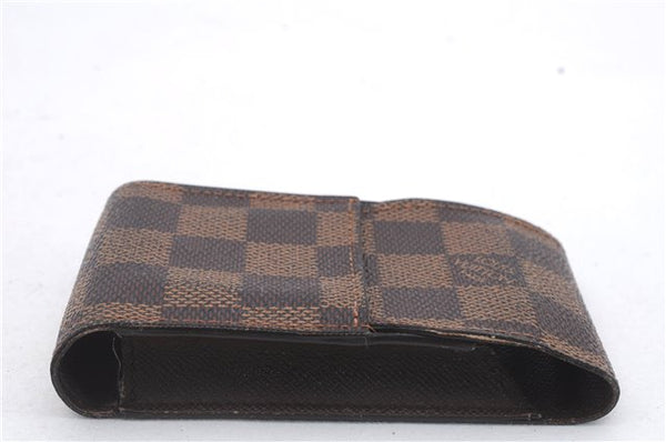 Authentic Louis Vuitton Damier Etui Cigarette Case N63024 LV 7308D