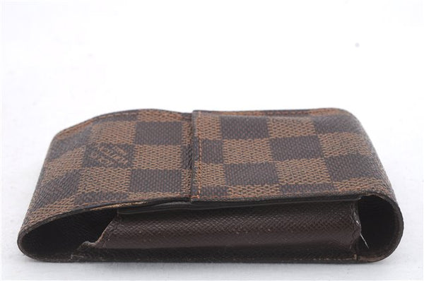 Authentic Louis Vuitton Damier Etui Cigarette Case N63024 LV 7308D
