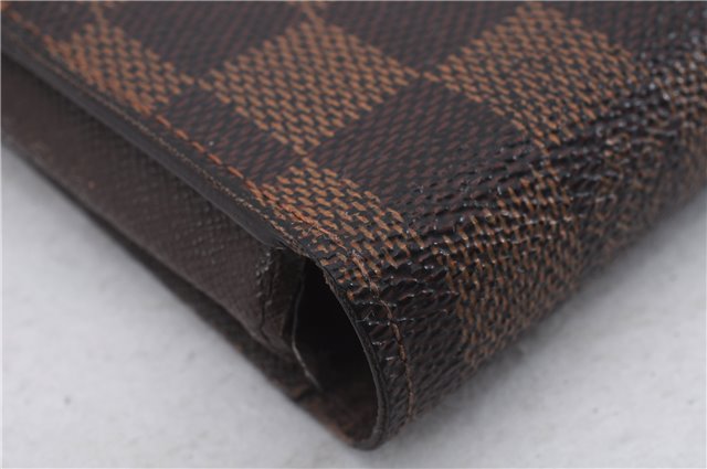 Authentic Louis Vuitton Damier Etui Cigarette Case N63024 LV 7308D