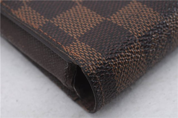 Authentic Louis Vuitton Damier Etui Cigarette Case N63024 LV 7308D