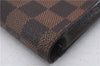 Authentic Louis Vuitton Damier Etui Cigarette Case N63024 LV 7308D