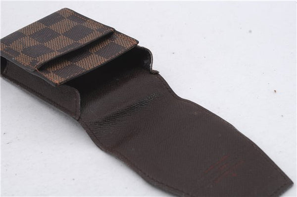 Authentic Louis Vuitton Damier Etui Cigarette Case N63024 LV 7308D