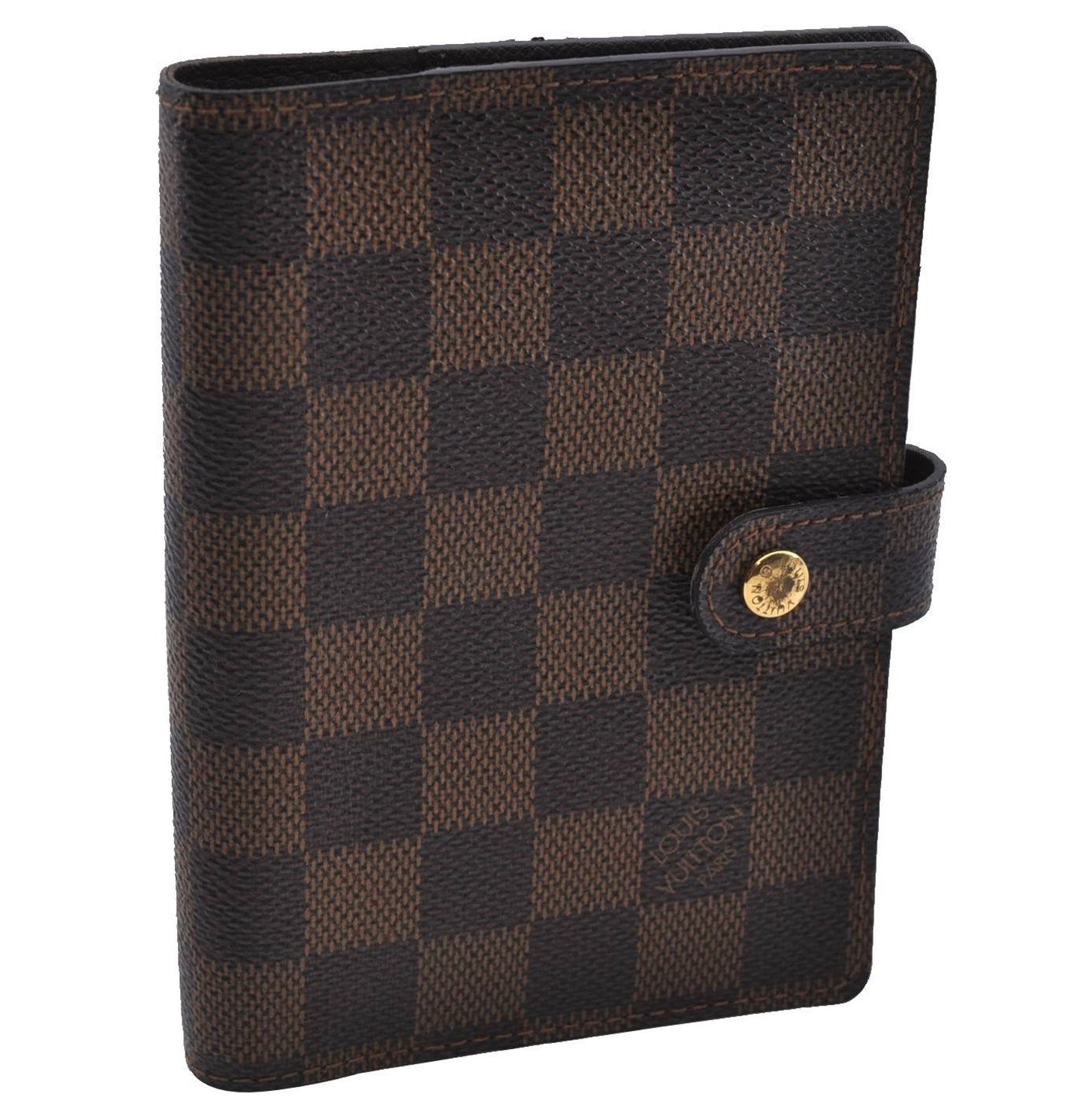 Authentic LOUIS VUITTON Damier Agenda PM Day Planner Cover R20700 LV 7309C