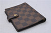 Authentic LOUIS VUITTON Damier Agenda PM Day Planner Cover R20700 LV 7309C