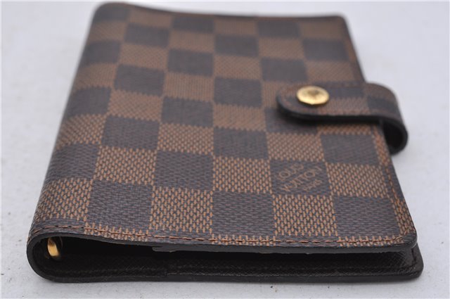 Authentic LOUIS VUITTON Damier Agenda PM Day Planner Cover R20700 LV 7309C