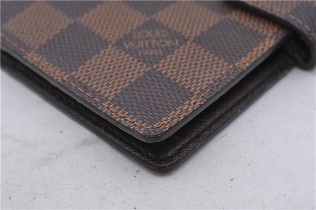 Authentic LOUIS VUITTON Damier Agenda PM Day Planner Cover R20700 LV 7309C
