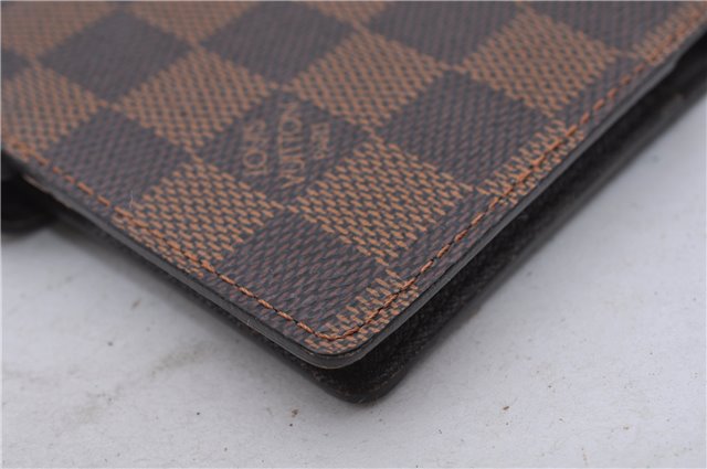Authentic LOUIS VUITTON Damier Agenda PM Day Planner Cover R20700 LV 7309C