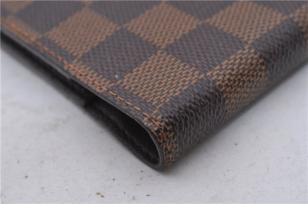 Authentic LOUIS VUITTON Damier Agenda PM Day Planner Cover R20700 LV 7309C