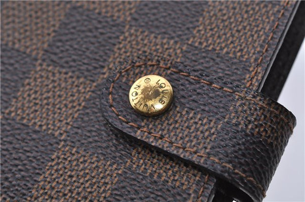 Authentic LOUIS VUITTON Damier Agenda PM Day Planner Cover R20700 LV 7309C