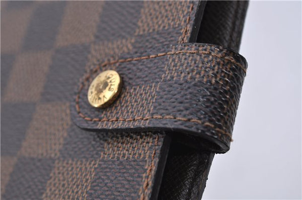 Authentic LOUIS VUITTON Damier Agenda PM Day Planner Cover R20700 LV 7309C