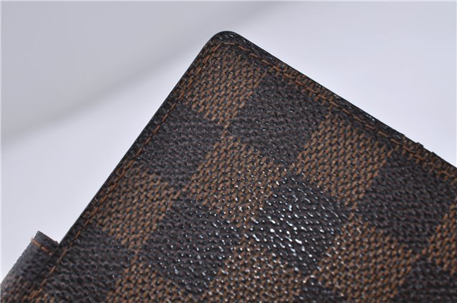 Authentic LOUIS VUITTON Damier Agenda PM Day Planner Cover R20700 LV 7309C