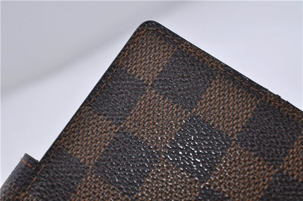 Authentic LOUIS VUITTON Damier Agenda PM Day Planner Cover R20700 LV 7309C