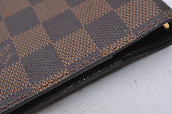 Authentic LOUIS VUITTON Damier Agenda PM Day Planner Cover R20700 LV 7309C