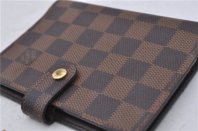Authentic LOUIS VUITTON Damier Agenda PM Day Planner Cover R20700 LV 7309C