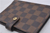 Authentic LOUIS VUITTON Damier Agenda PM Day Planner Cover R20700 LV 7309C