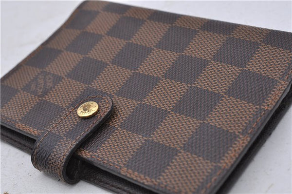 Authentic LOUIS VUITTON Damier Agenda PM Day Planner Cover R20700 LV 7309C