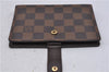 Authentic LOUIS VUITTON Damier Agenda PM Day Planner Cover R20700 LV 7309C