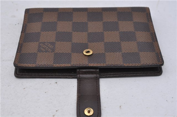 Authentic LOUIS VUITTON Damier Agenda PM Day Planner Cover R20700 LV 7309C