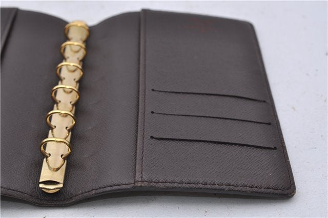 Authentic LOUIS VUITTON Damier Agenda PM Day Planner Cover R20700 LV 7309C