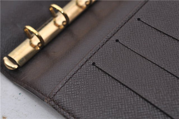 Authentic LOUIS VUITTON Damier Agenda PM Day Planner Cover R20700 LV 7309C