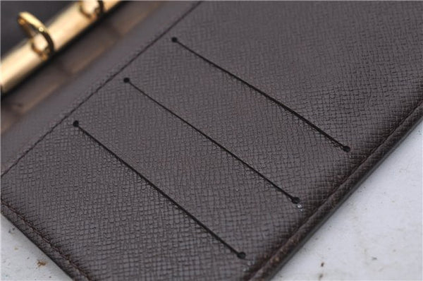 Authentic LOUIS VUITTON Damier Agenda PM Day Planner Cover R20700 LV 7309C