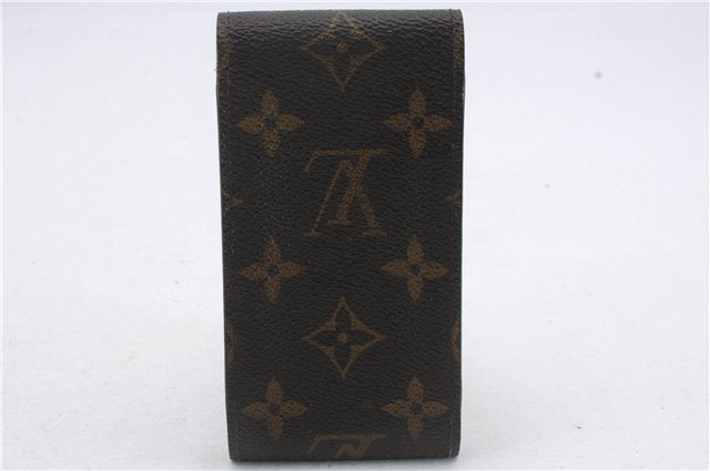 Authentic Louis Vuitton Monogram Etui Cigarette Case M63024 LV 7309D