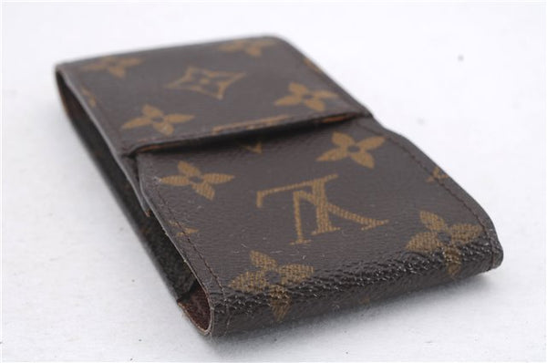 Authentic Louis Vuitton Monogram Etui Cigarette Case M63024 LV 7309D