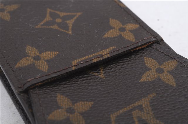 Authentic Louis Vuitton Monogram Etui Cigarette Case M63024 LV 7309D