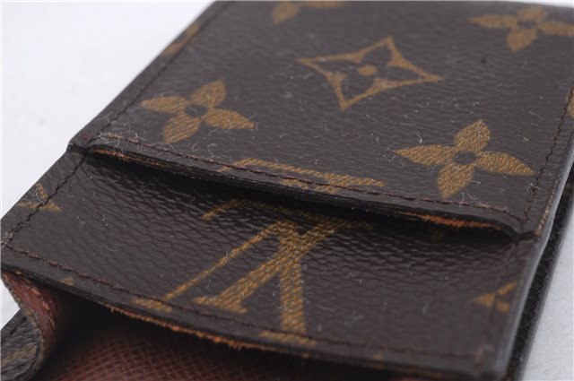 Authentic Louis Vuitton Monogram Etui Cigarette Case M63024 LV 7309D