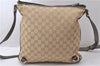 Auth GUCCI Abbey Shoulder Cross Body Bag GG Canvas Leather 131326 Beige 7311C