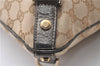 Auth GUCCI Abbey Shoulder Cross Body Bag GG Canvas Leather 131326 Beige 7311C