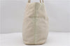 Authentic PRADA Nylon Shoulder Tote Bag Purse Ivory 7312C