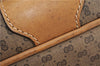 Authentic GUCCI Micro GG Web Sherry Line Trunk Case GG PVC Leather Brown 7315F