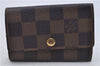 Authentic Louis Vuitton Damier Multicles 6 Key Case Holder N62630 LV 7316D