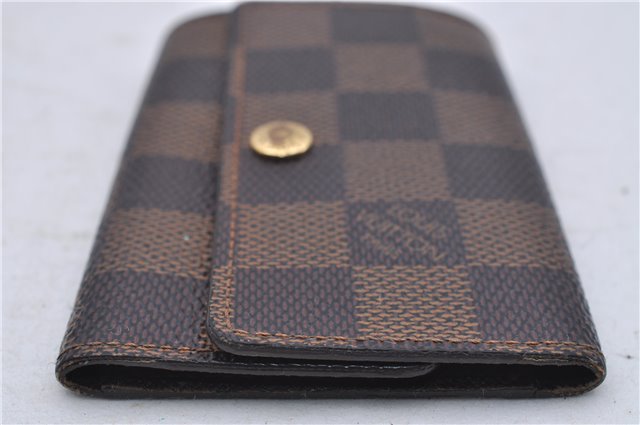 Authentic Louis Vuitton Damier Multicles 6 Key Case Holder N62630 LV 7316D