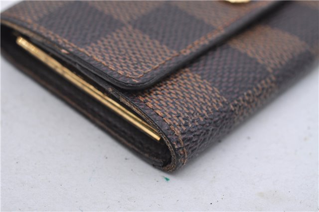 Authentic Louis Vuitton Damier Multicles 6 Key Case Holder N62630 LV 7316D