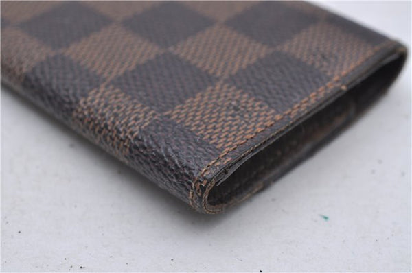 Authentic Louis Vuitton Damier Multicles 6 Key Case Holder N62630 LV 7316D