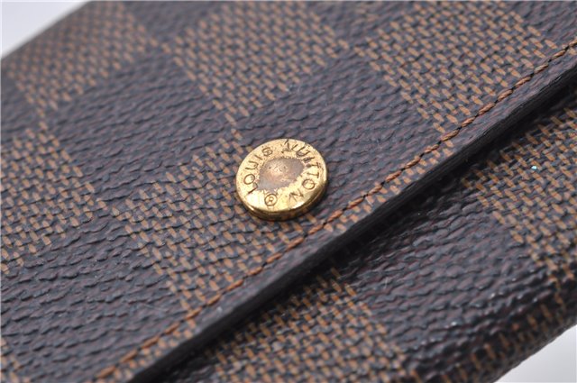 Authentic Louis Vuitton Damier Multicles 6 Key Case Holder N62630 LV 7316D