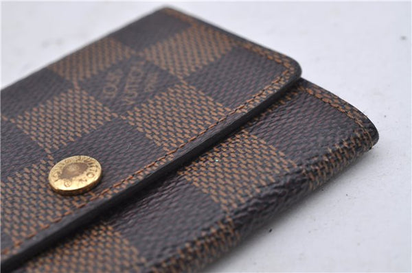Authentic Louis Vuitton Damier Multicles 6 Key Case Holder N62630 LV 7316D