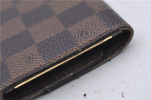 Authentic Louis Vuitton Damier Multicles 6 Key Case Holder N62630 LV 7316D