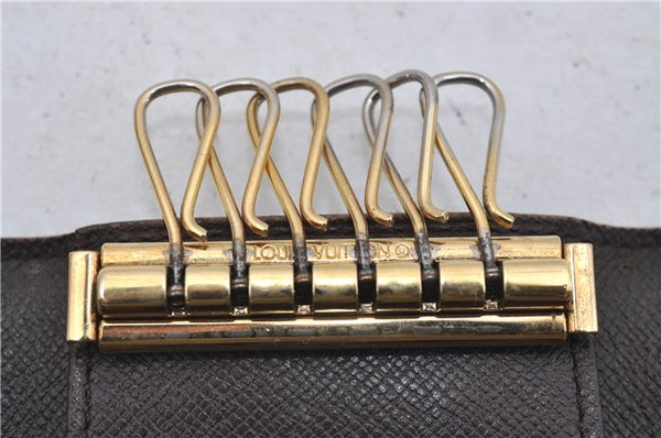 Authentic Louis Vuitton Damier Multicles 6 Key Case Holder N62630 LV 7316D