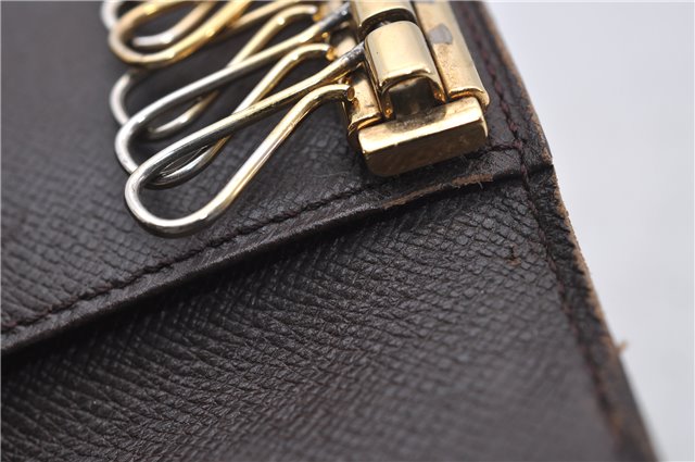 Authentic Louis Vuitton Damier Multicles 6 Key Case Holder N62630 LV 7316D
