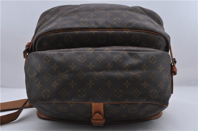 Auth LOUIS VUITTON Monogram Saumur 35 Shoulder Cross Body Bag M42254 LV 7319C