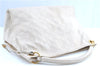 Auth LOUIS VUITTON Monogram Empreinte Artsy MM Shoulder Bag M93449 White 73209